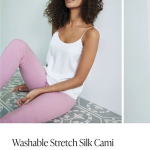 Quince Washable Silk Cami Ivory XL